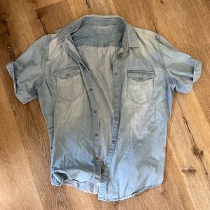 Men’s Denim Button Down